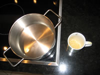 Eau de riz préparation