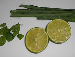 Jus de citronnelle ingredients