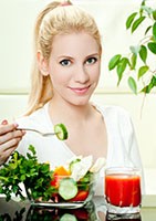 Prévention syndrome prémenstruel alimentation saine