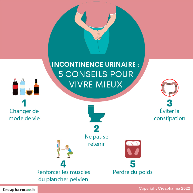 Incontinence urinaire : 5 conseils pour vivre mieux