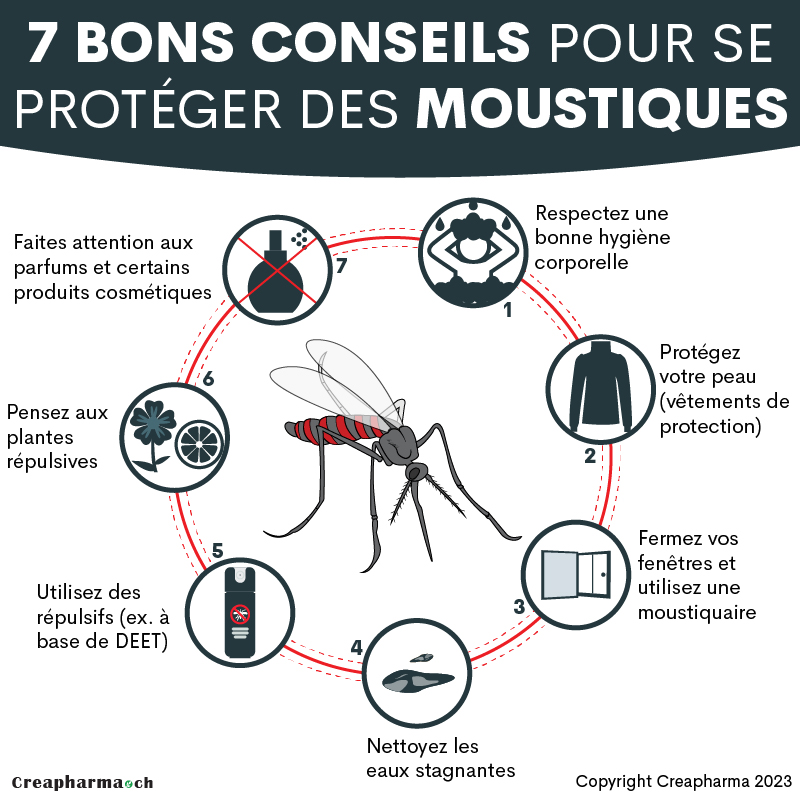 7 bons conseils pour se protéger des moustiques