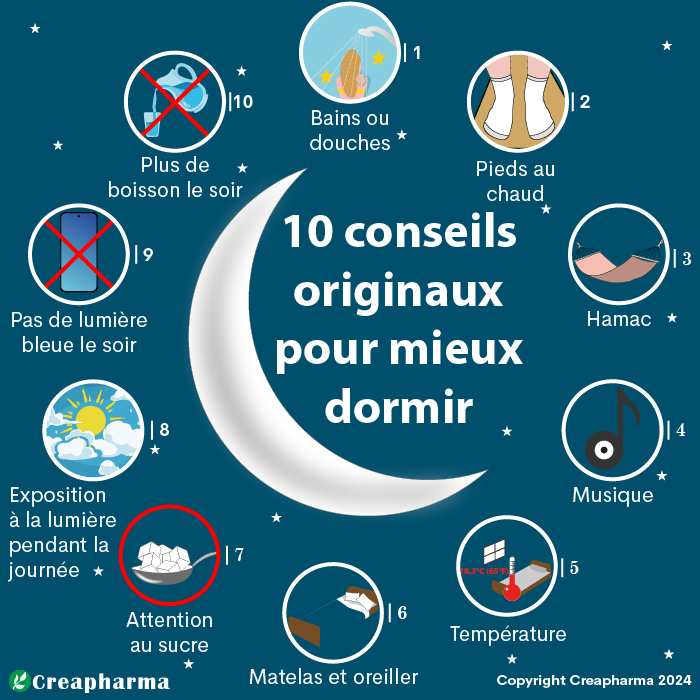 10 conseils originaux pour mieux dormir